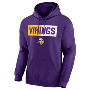 NFL Vikings Purple Pullover Hoodie